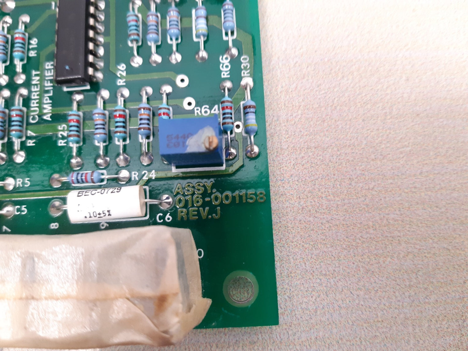 Integrated power systems 016-001158 rev j pcb card