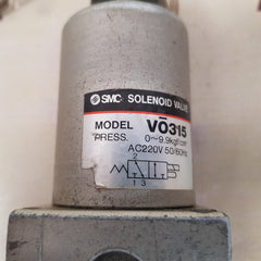 Smc v0315 solenoid valve