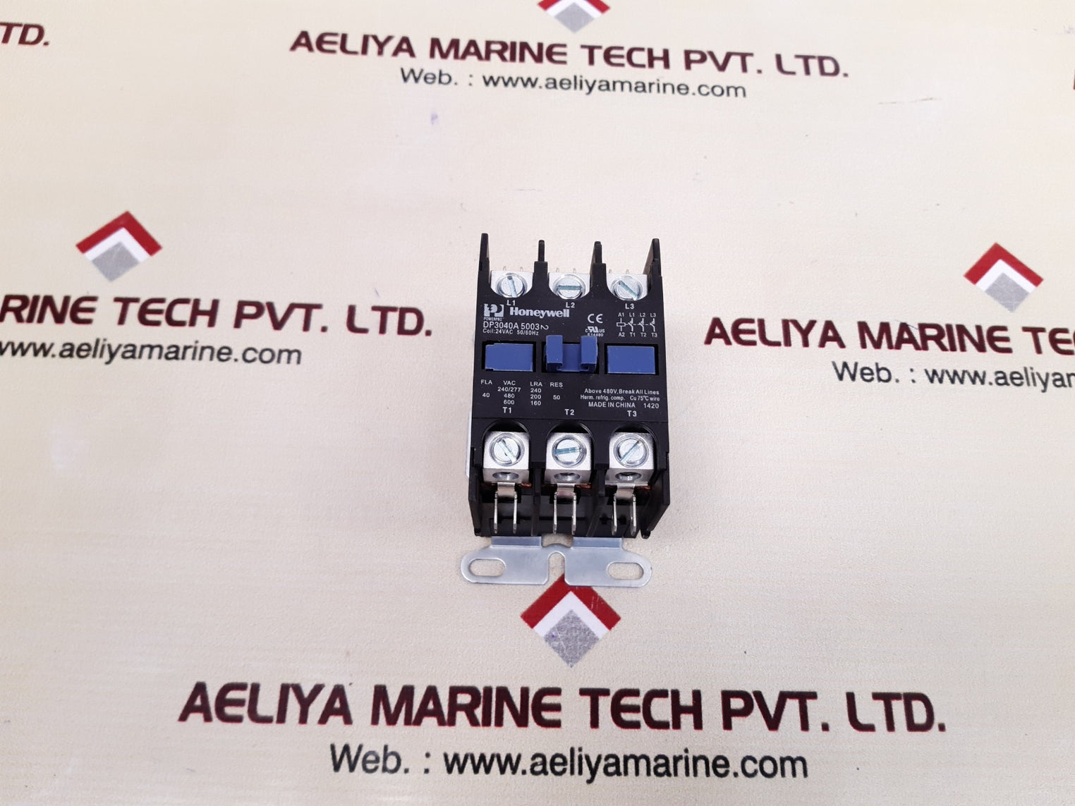 Honeywell dp3040a5003 definite purpose contactor