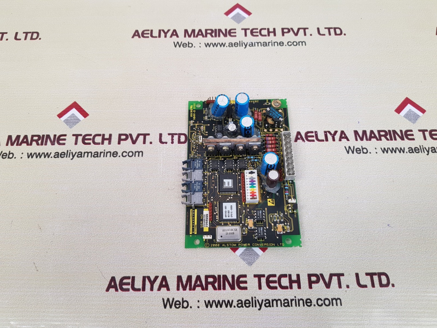 Alstom power conversion 20x4496g4 pcb card
