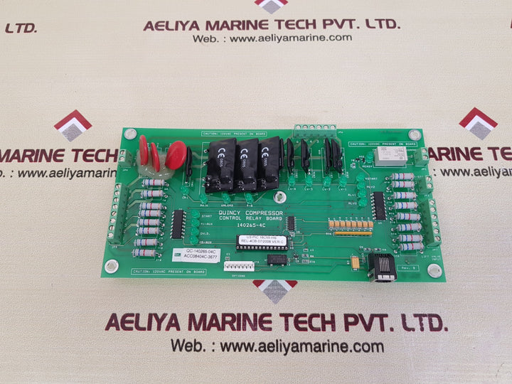 Quincy 140265-4c relay control board