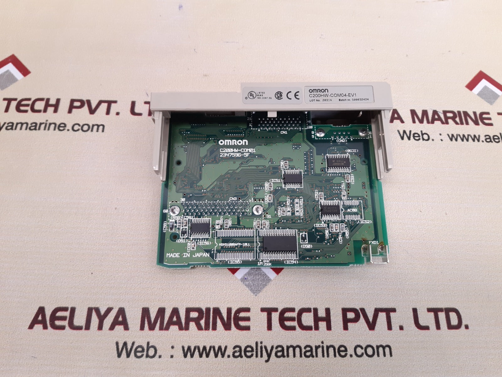 Omron c200hw-com04-ev1 communication module com04-v1 – Aeliya Marine Tech