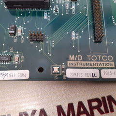 M/d totco 219493 pcb card 