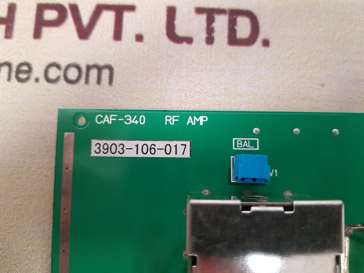 Jrc caf-340 pcb card 6pcjd00531b