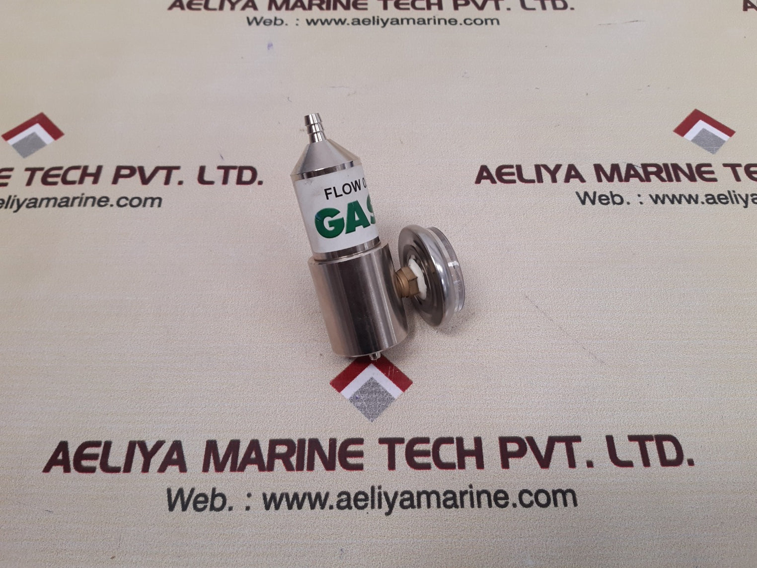 Gasco gas cylinder regulator flow 0.5 slpm 0-600 psi