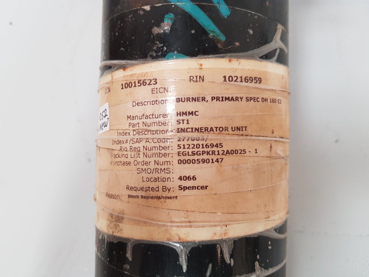 Hmmco dh160e2 d.o.burner