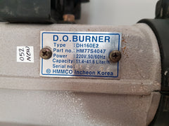 Hmmco dh160e2 d.o.burner
