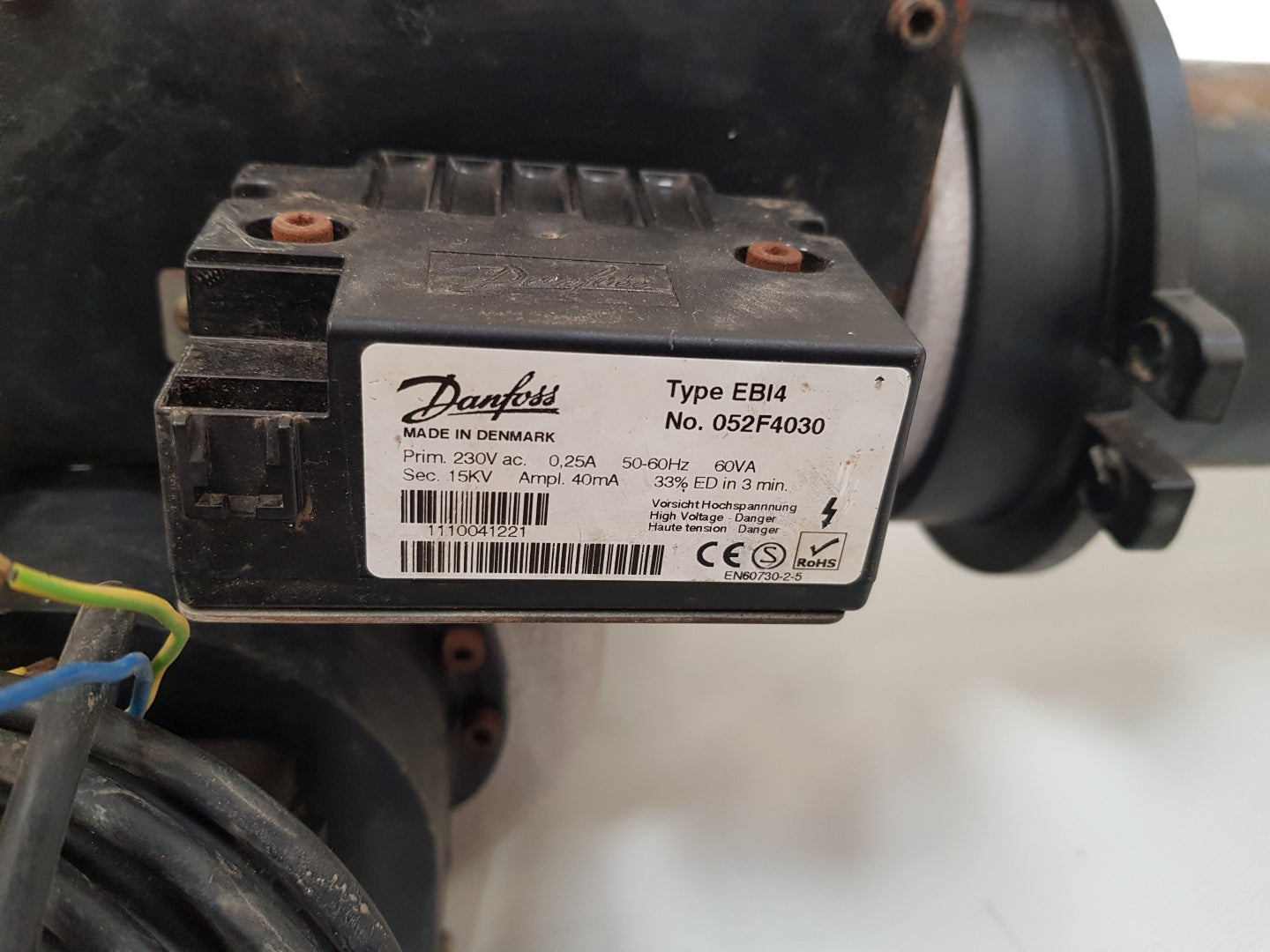 Hmmco dh160e2 d.o.burner