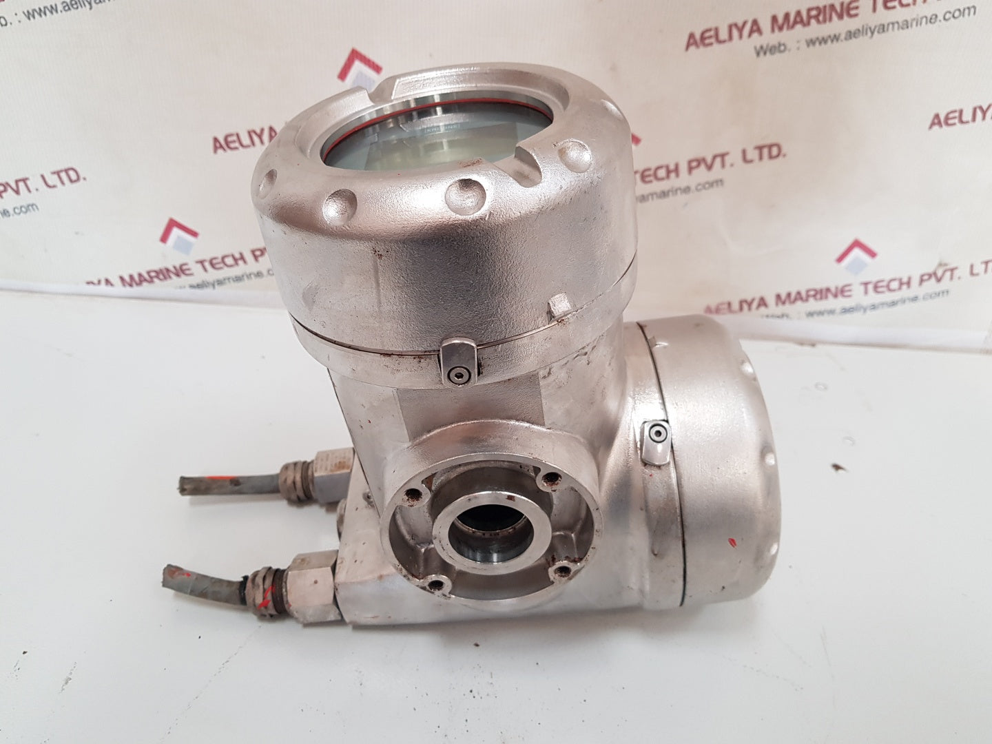 Krohne optiflux 4300c electromagnetic flowmeter 21-ft-1301-b