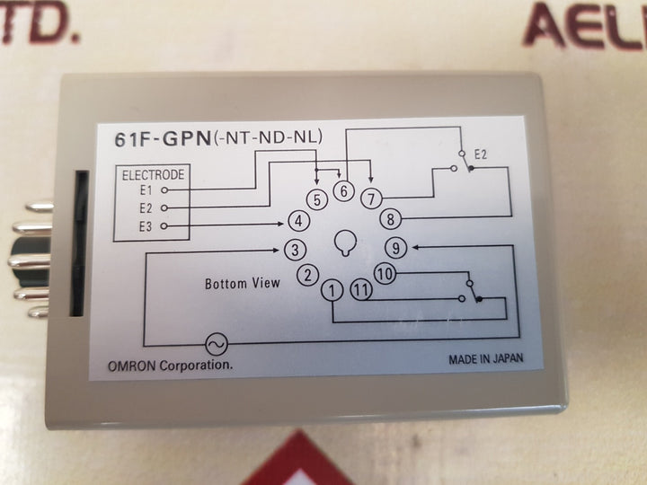 Omron 61f-gp-n floatless level switch