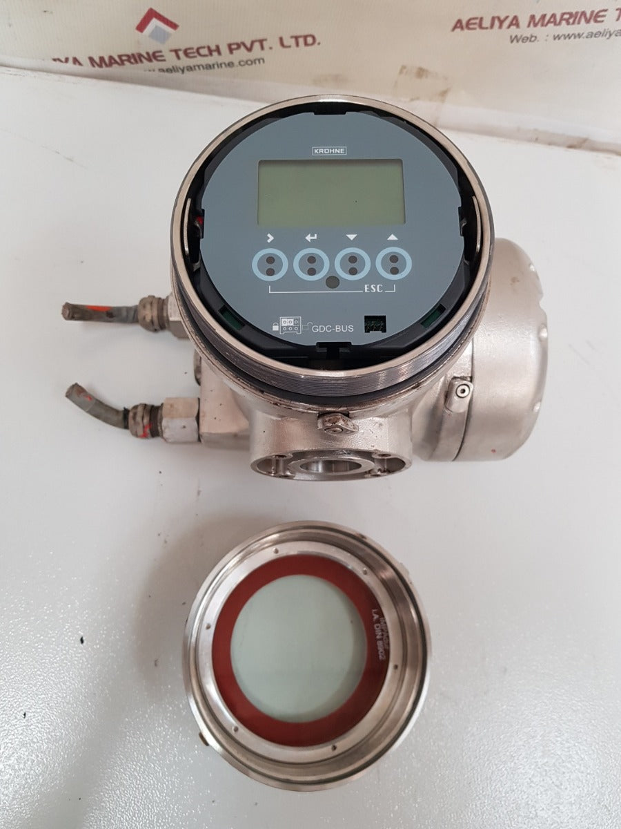 Krohne optiflux 4300c electromagnetic flowmeter 21-ft-1301-b