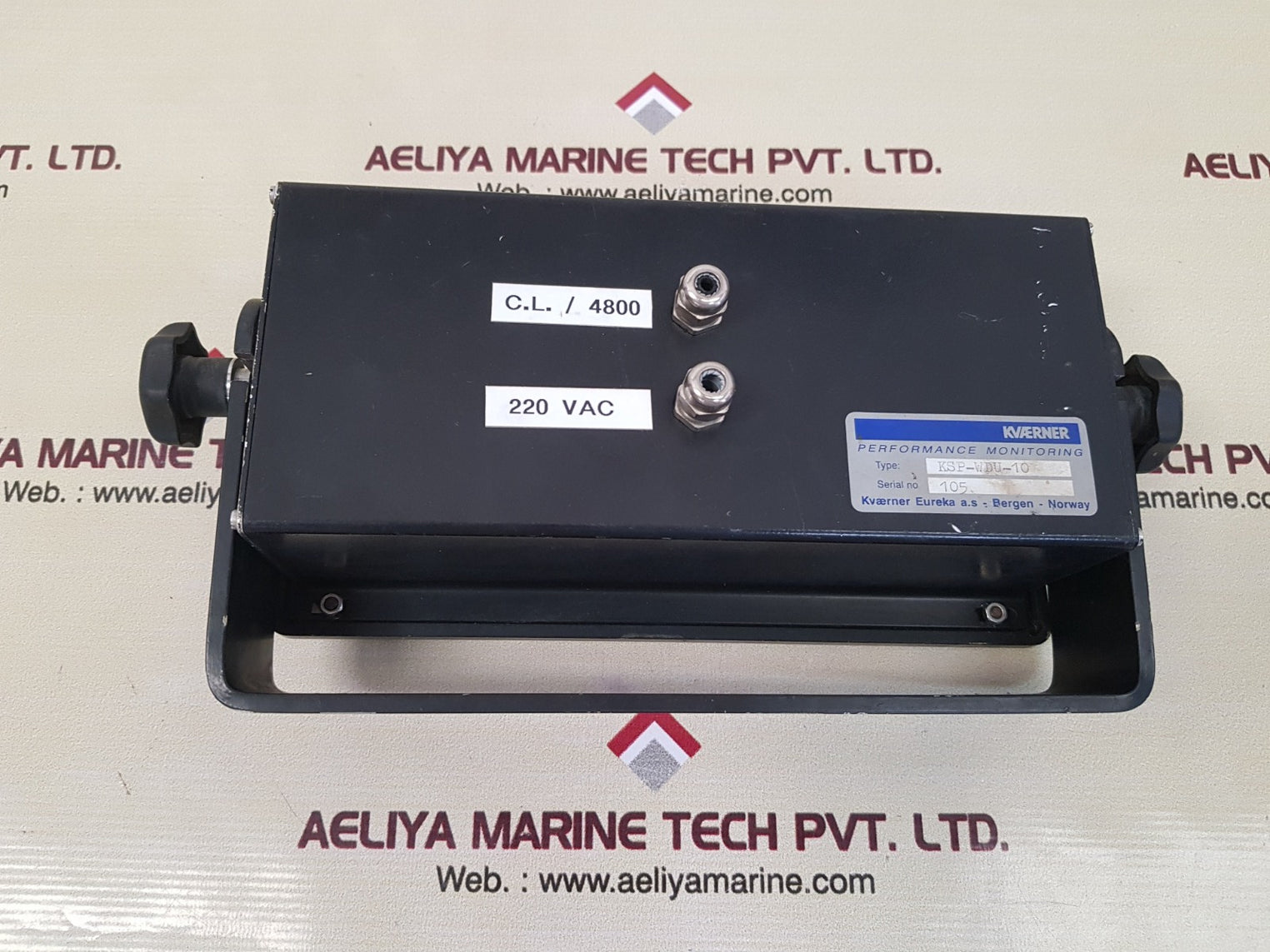 Kvaerner ksp-wdu-10 performance monitoring