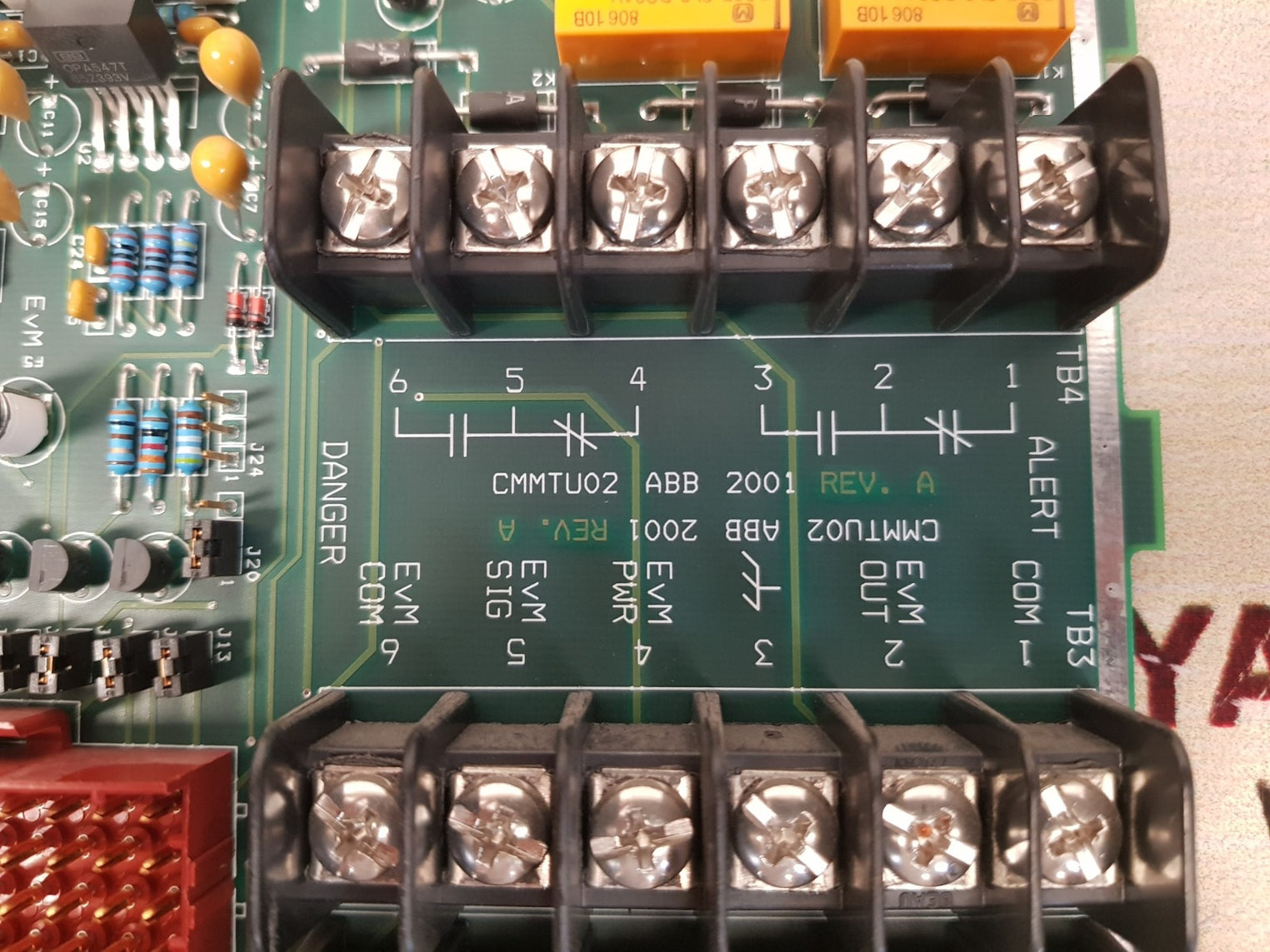 Abb cmmtu02 monitoring module 