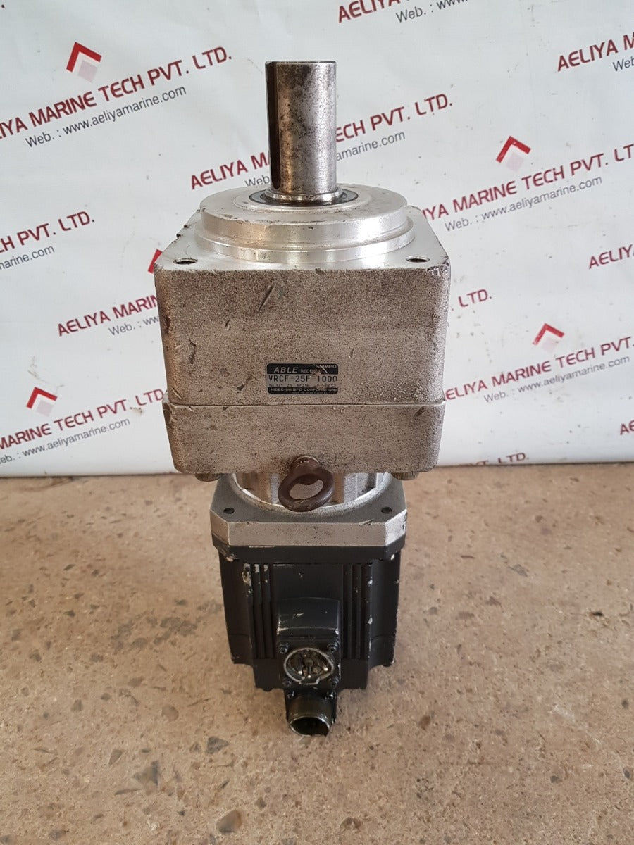 Mitsubishi hg-sr102b ac servo motor with Nidec-shimpo vrcf-25f-1000 able reducer 