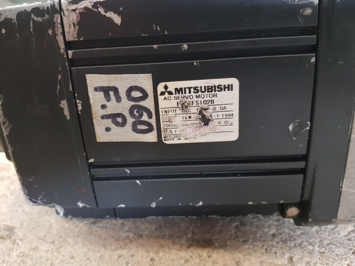 Mitsubishi hg-sr102b ac servo motor with Nidec-shimpo vrcf-25f-1000 able reducer 