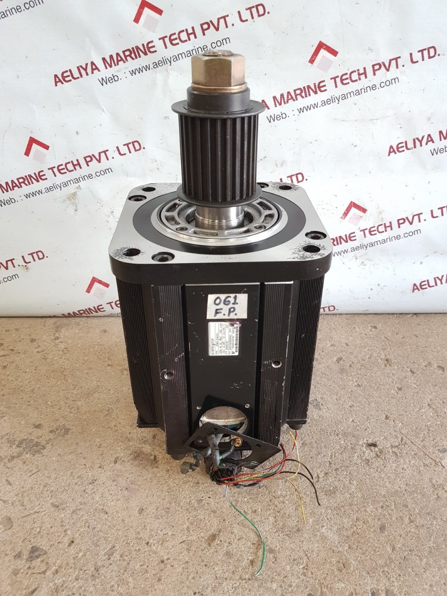 Yaskawa electric sgmg-55a2ac ac servo motor for part 