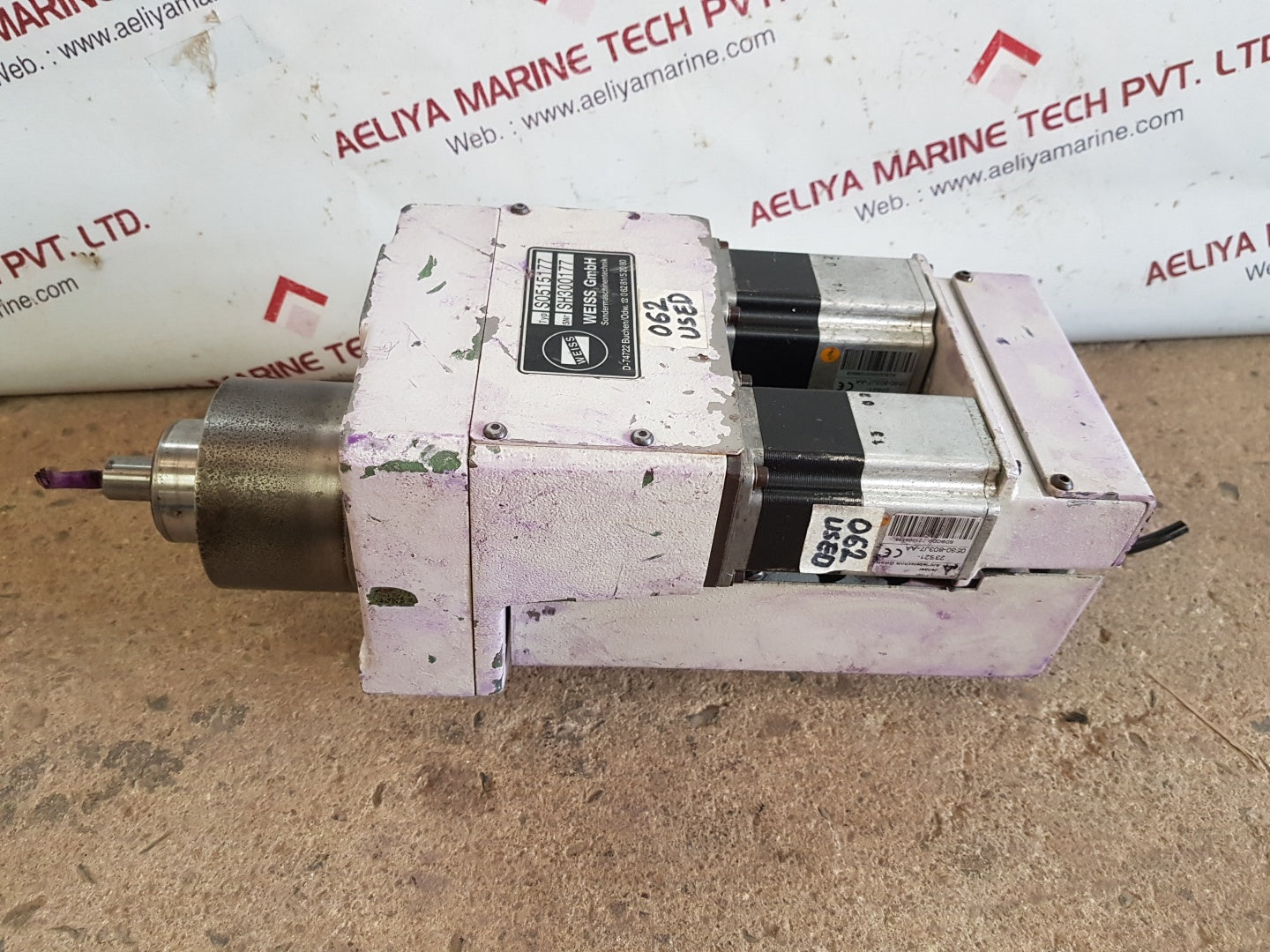 Weiss s0515177 unit with jenaer 23s21-0560-803j7-aa servo motor 