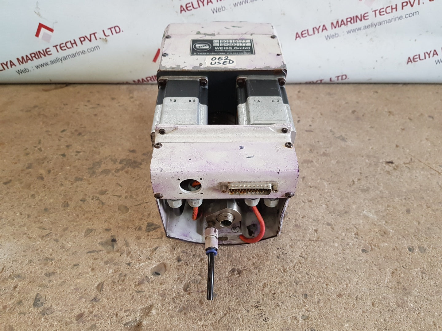 Weiss s0515177 unit with jenaer 23s21-0560-803j7-aa servo motor 