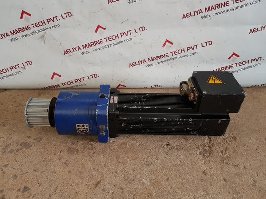 Moog t-1-v8-045-17-00-03 servomotor with alpha lp 120-m01-10-111-000 gear reducer 