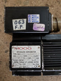 Moog t-1-v8-045-17-00-03 servomotor with alpha lp 120-m01-10-111-000 gear reducer 