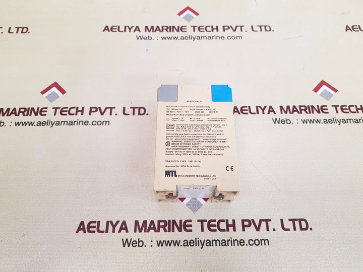 Measurement technology mtl 2210b 1-channel switch operated relay