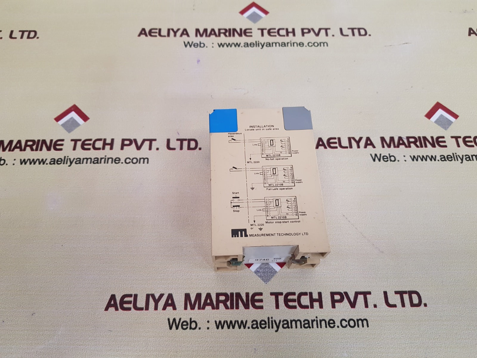 Measurement technology mtl 2210b 1-channel switch operated relay
