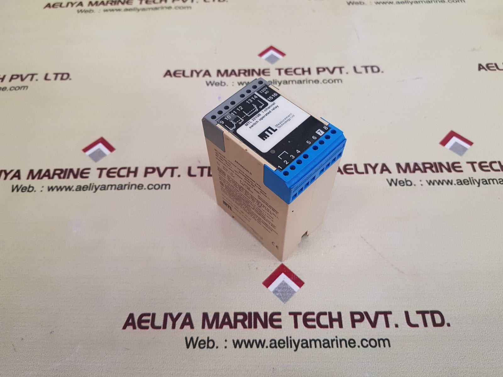 Measurement technology mtl 2210b 1-channel switch operated relay
