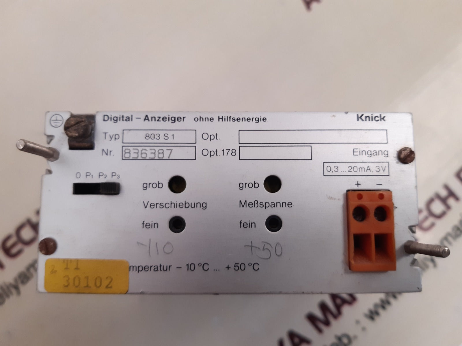 Knick 803 s1 digital indicator 