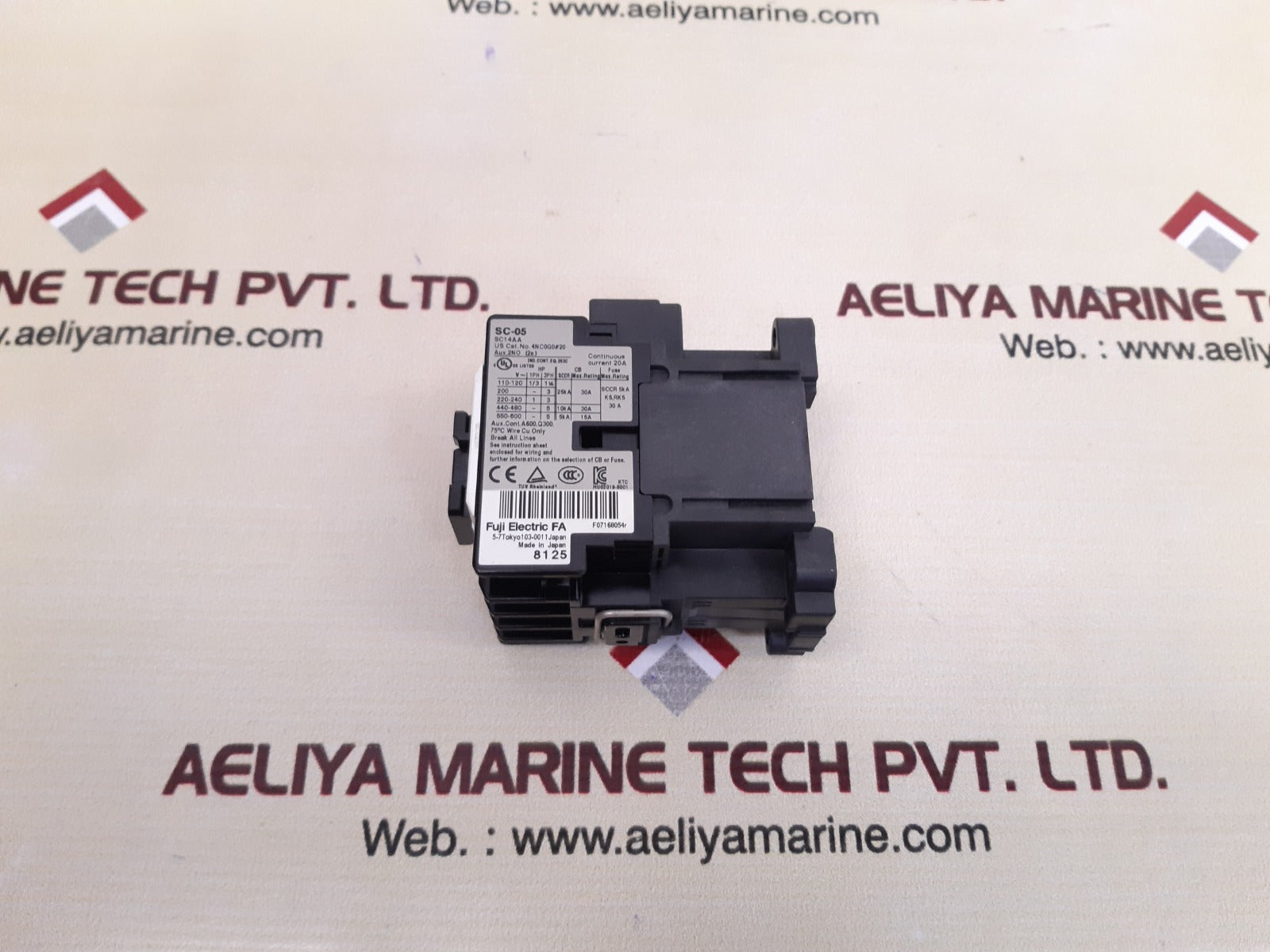 Fuji electric sc-05[13] sc14aa magnetic contactor 