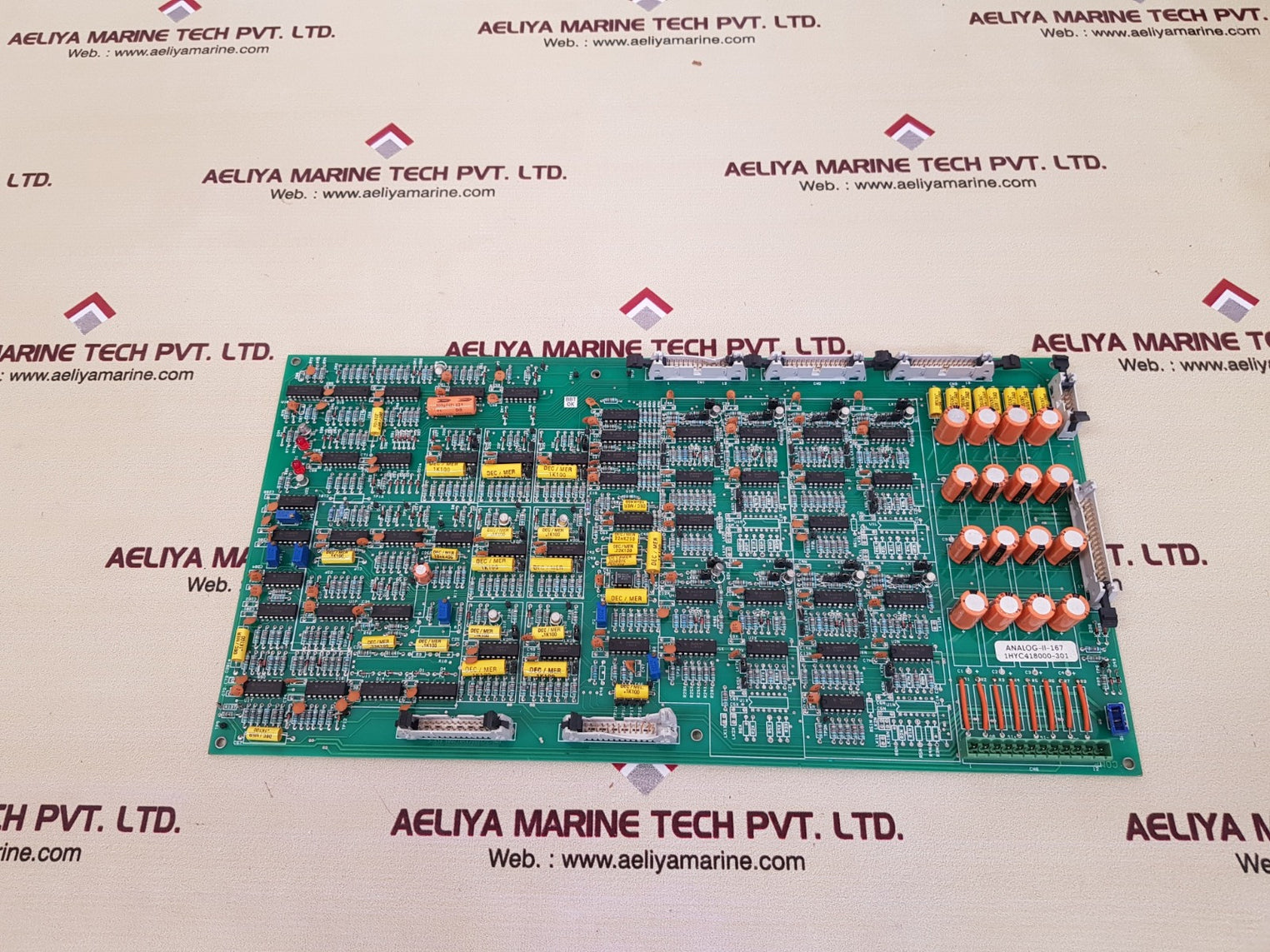 Ang-2/stat/15072008 rev-c pcb card analog-ii-167 
