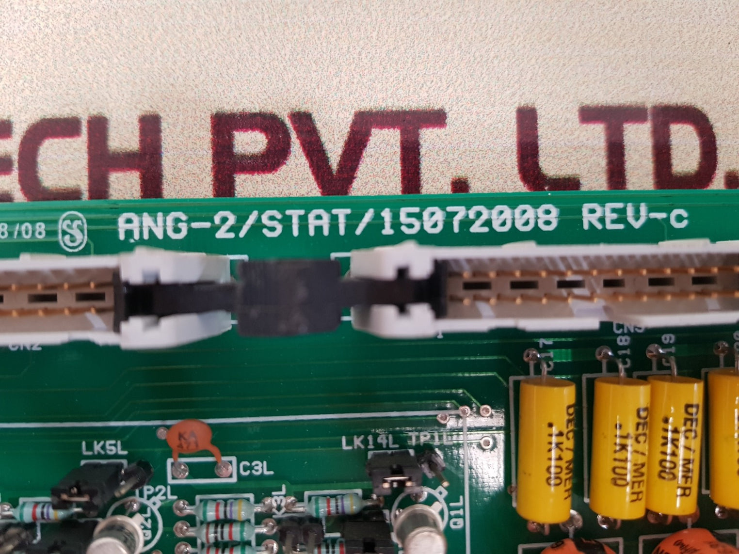 Ang-2/stat/15072008 rev-c pcb card analog-ii-167 
