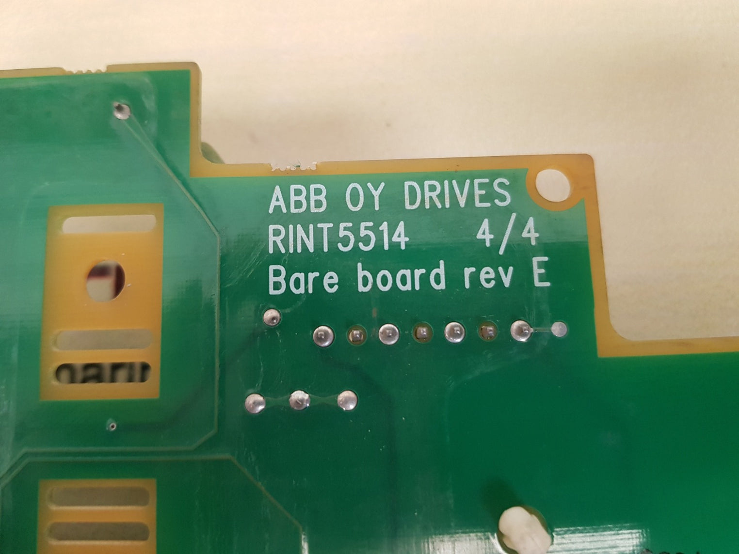 Abb rint-5514 driver board 