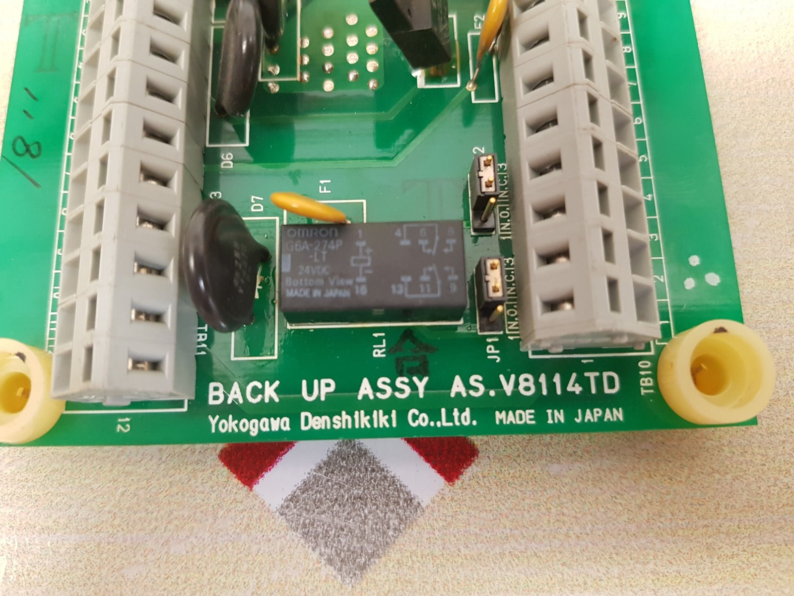 Yokogawa as.v8114td pcb card 