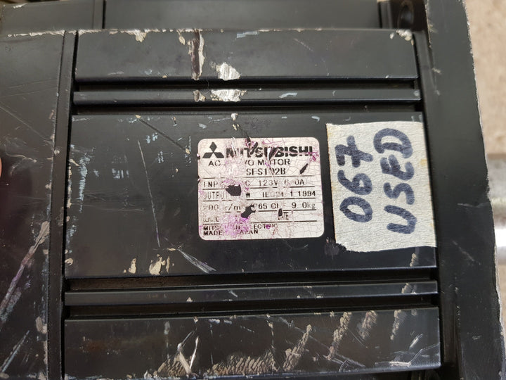 Mitsubishi sfs102b ac servo motor 123v