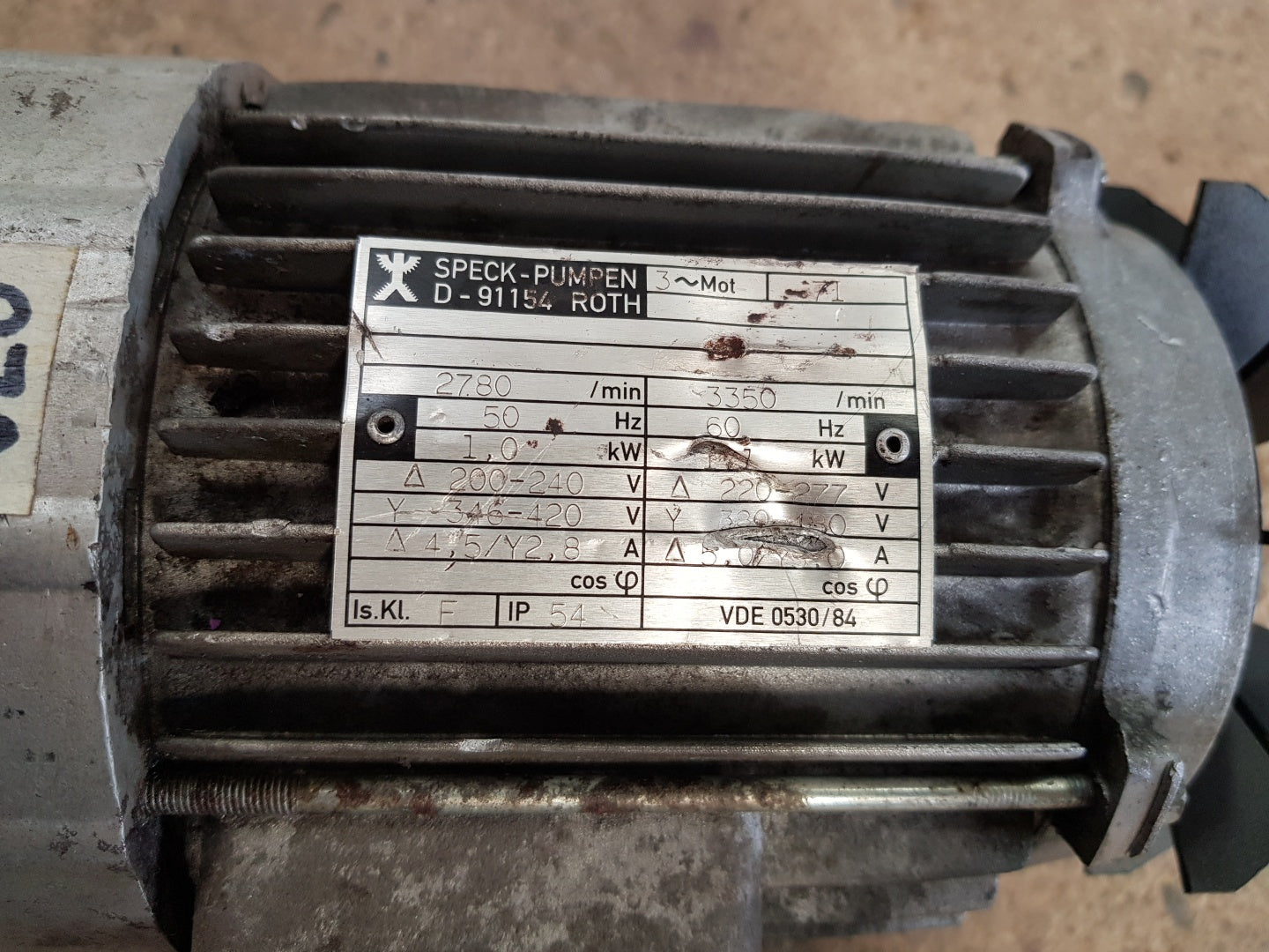 Speck pumpen scy-4281.0064/va pump
