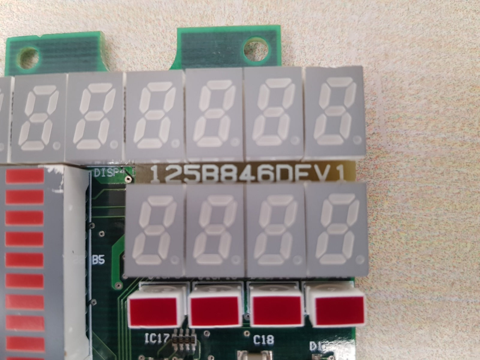 E153807 pcb card 125b846dev1