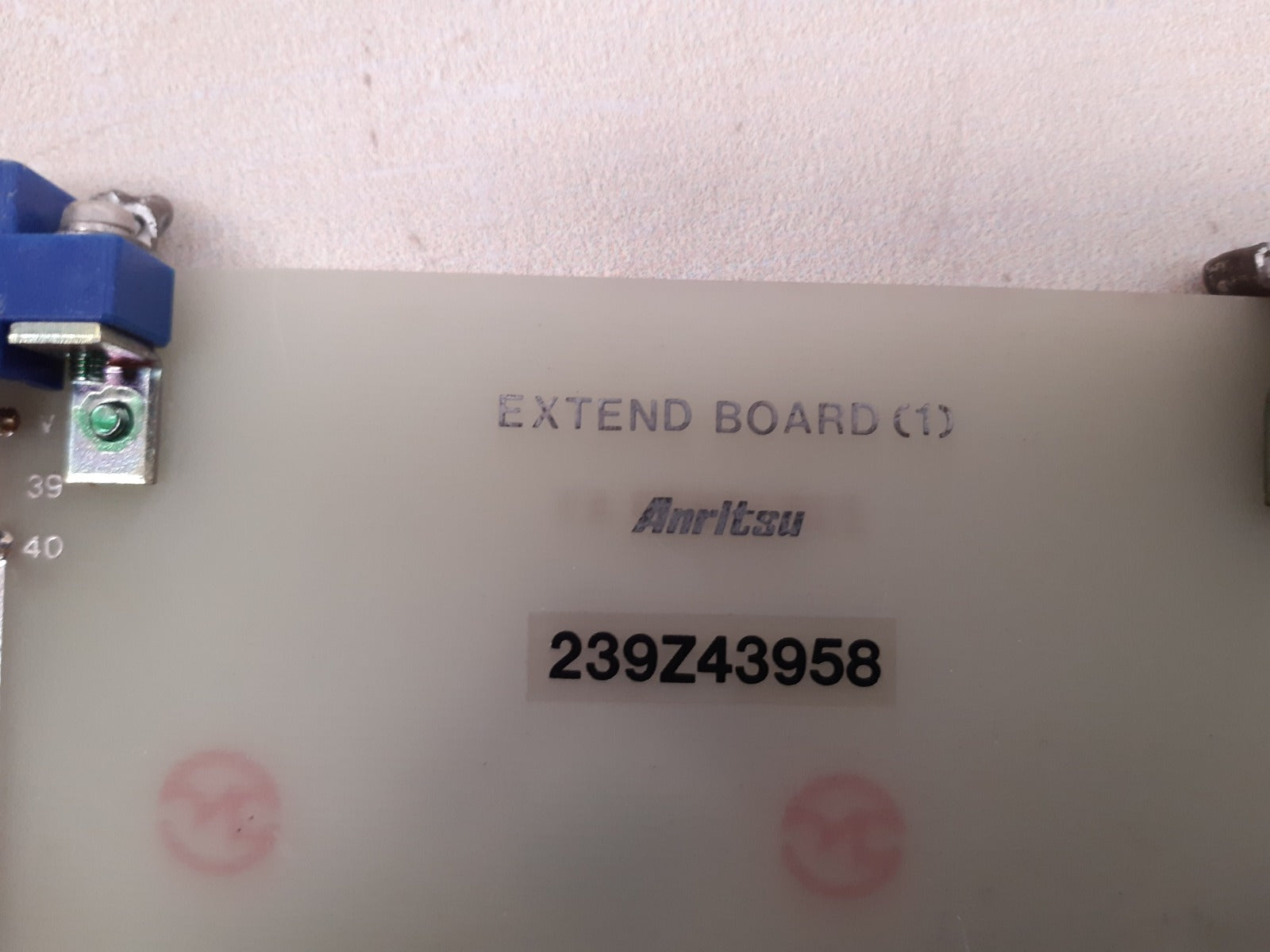 Anrltsu 239z43958 extend board