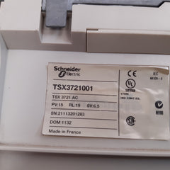 Schneider tsx3721001 plc module tsx 3721 ac