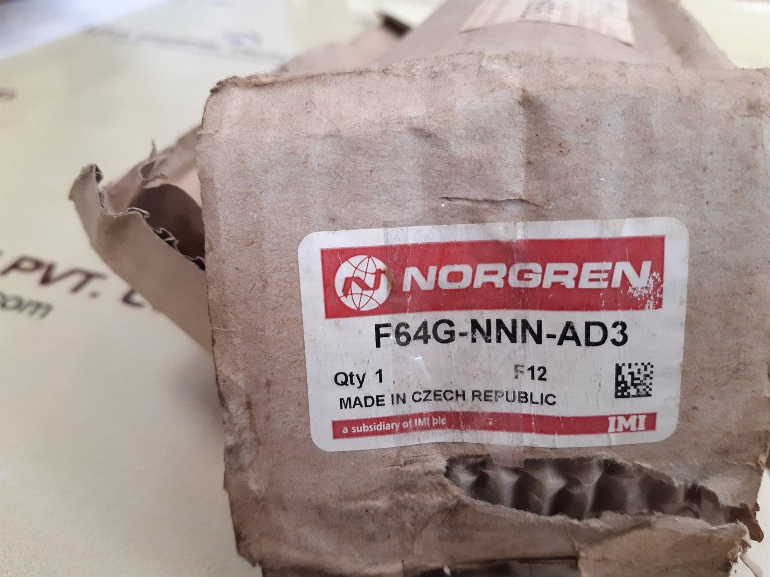 Norgren f64g-nnn-ad3 pneumatic filter 