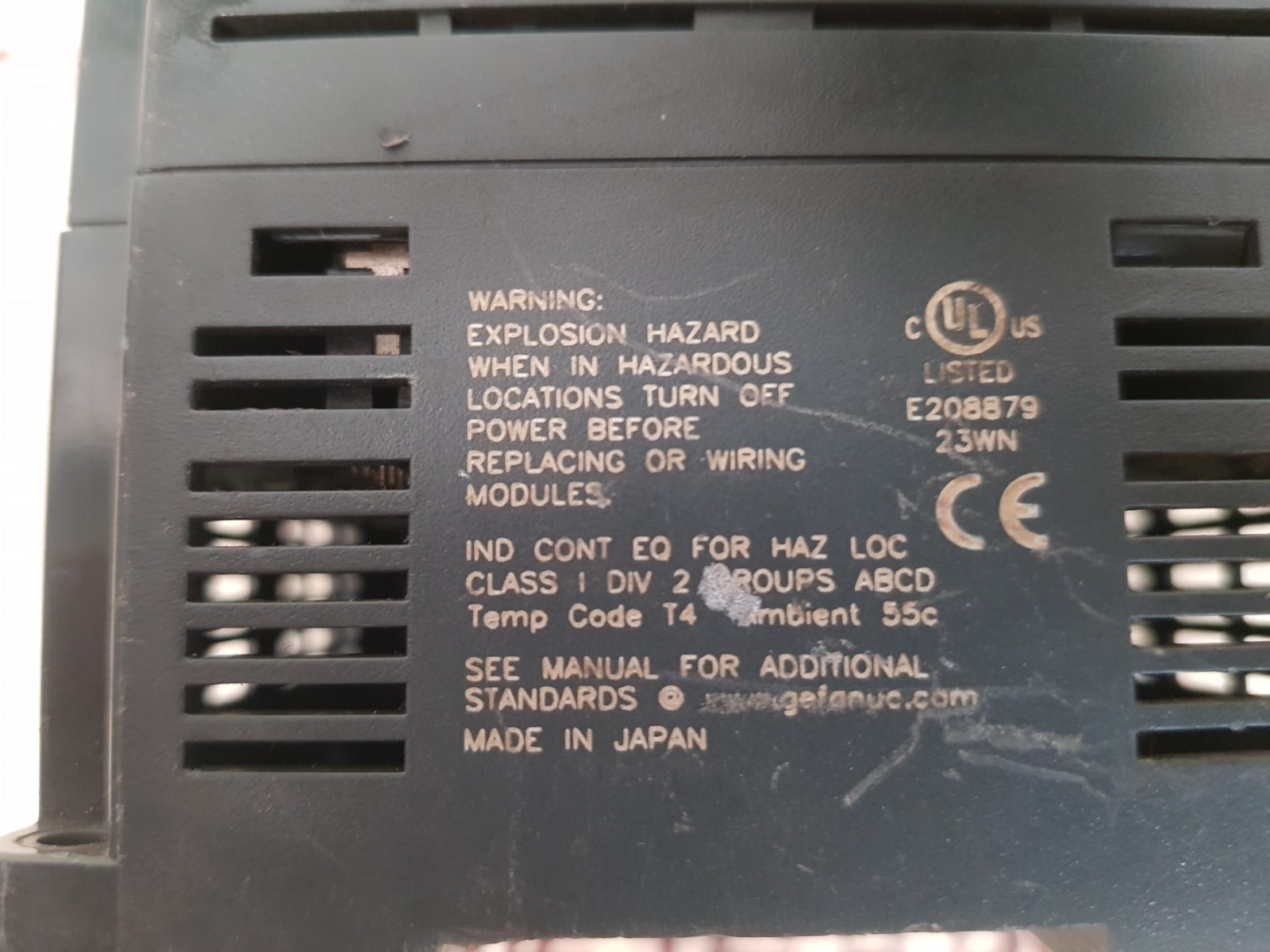 Ge fanuc ic200uex626-b micro analog expansion unit