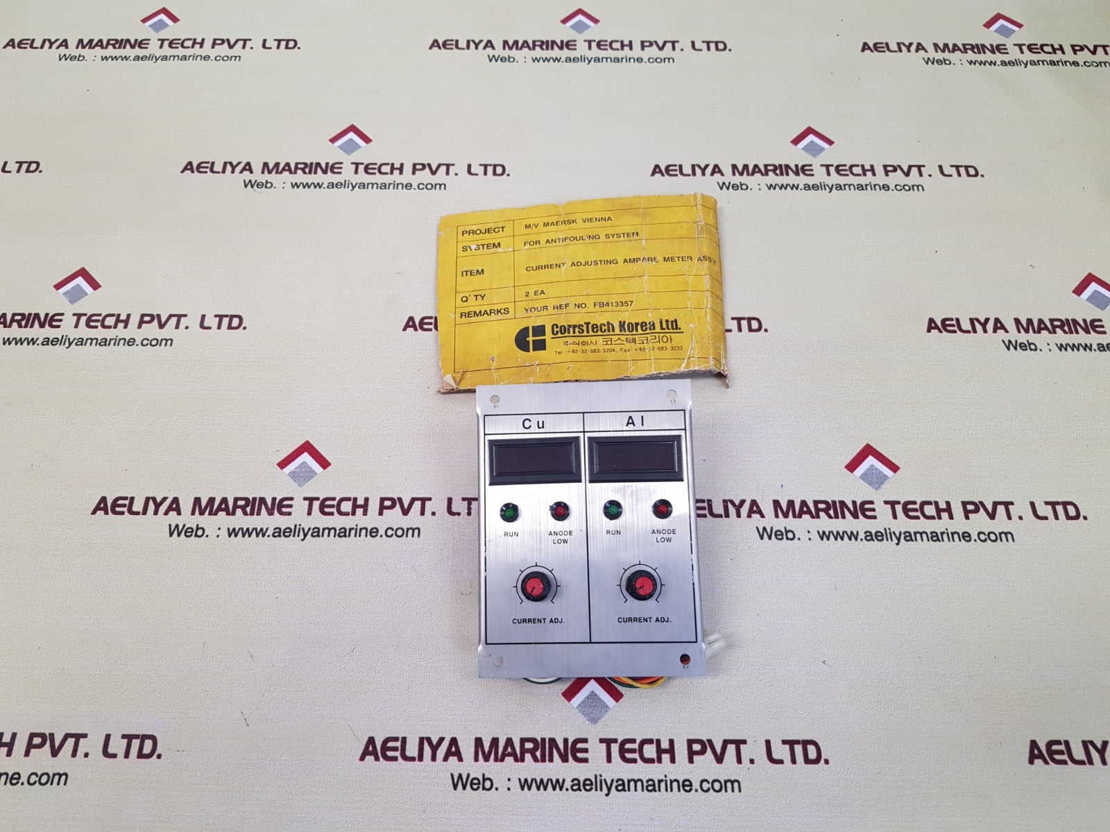 Autonics m4n-dv-0x current adjusting ampere meter