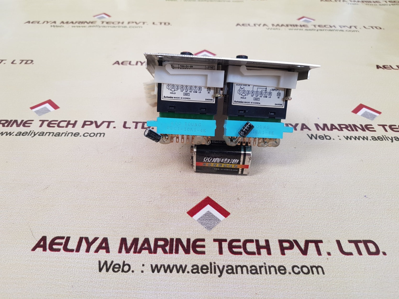 Autonics m4n-dv-0x current adjusting ampere meter