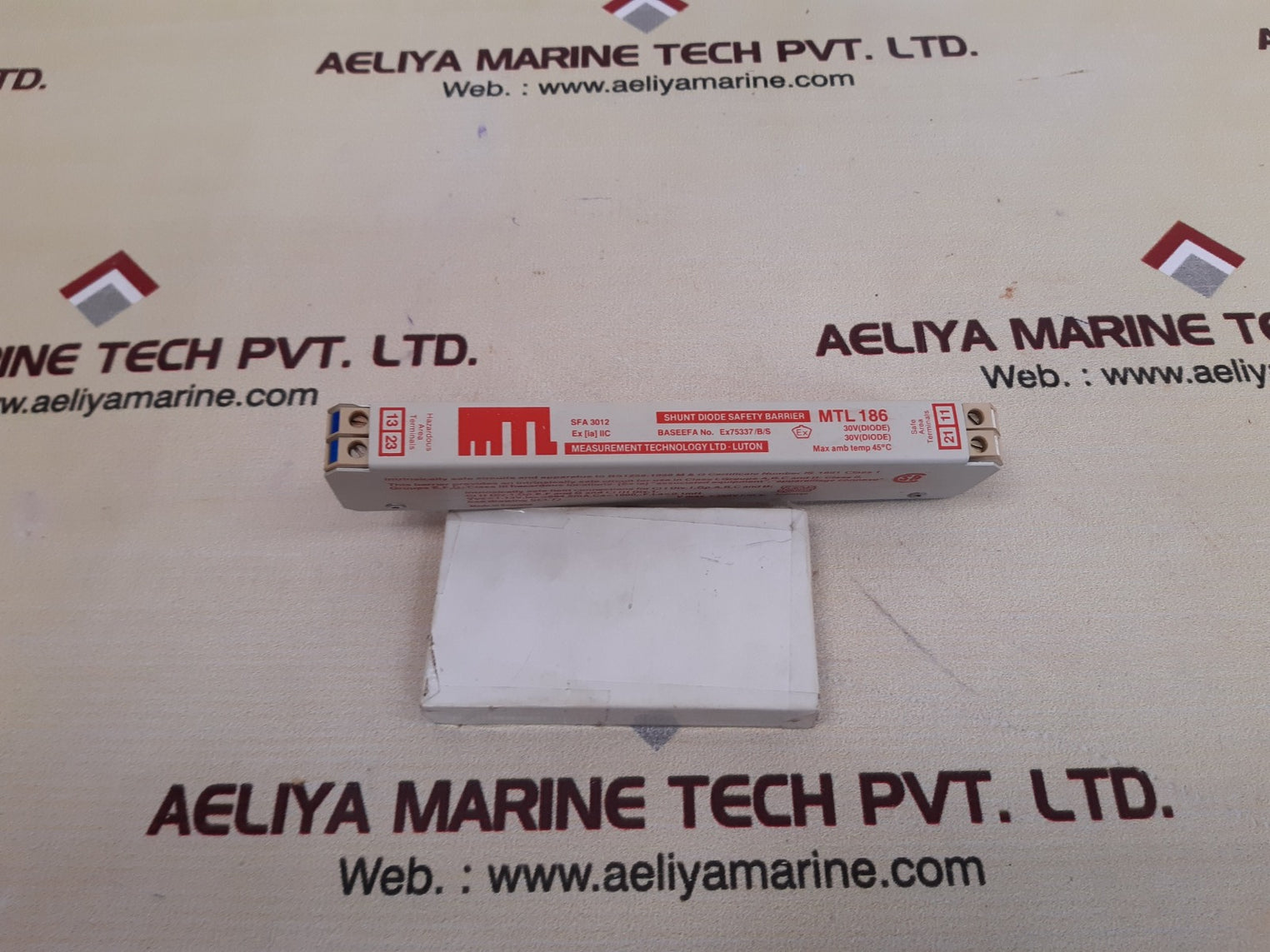 Measurement technology mtl186 shunt diode safety barrier