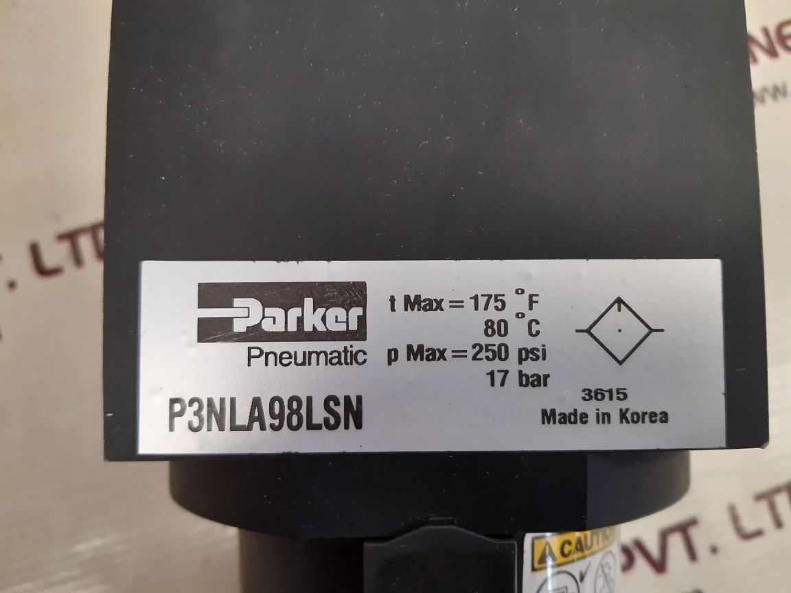 Parker p3nla98lsn lubricators 