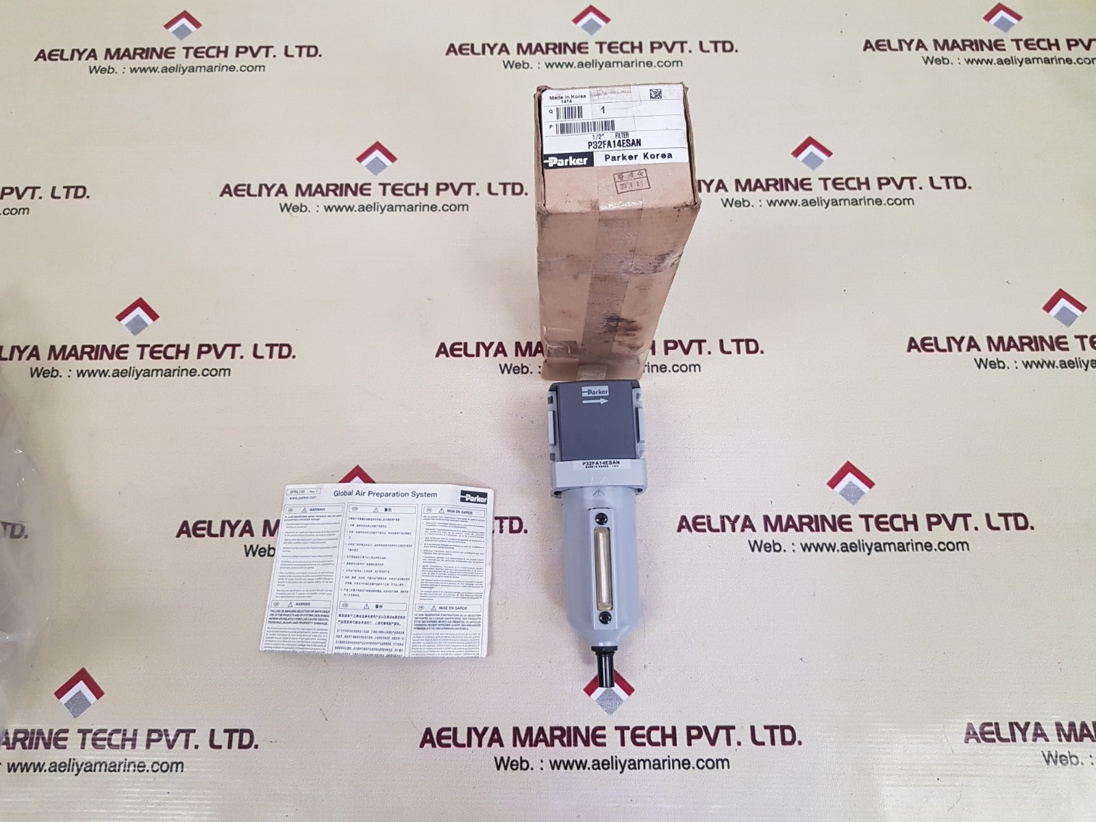 Parker p32fa14esan filter 250 psi