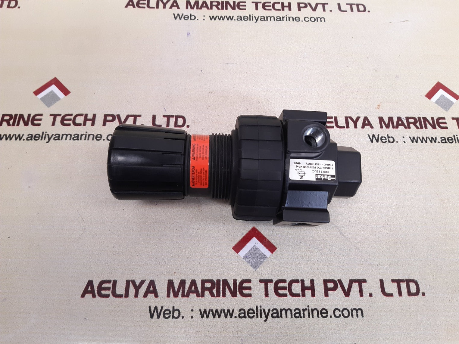 Parker 06r113lc regulator 250 psi