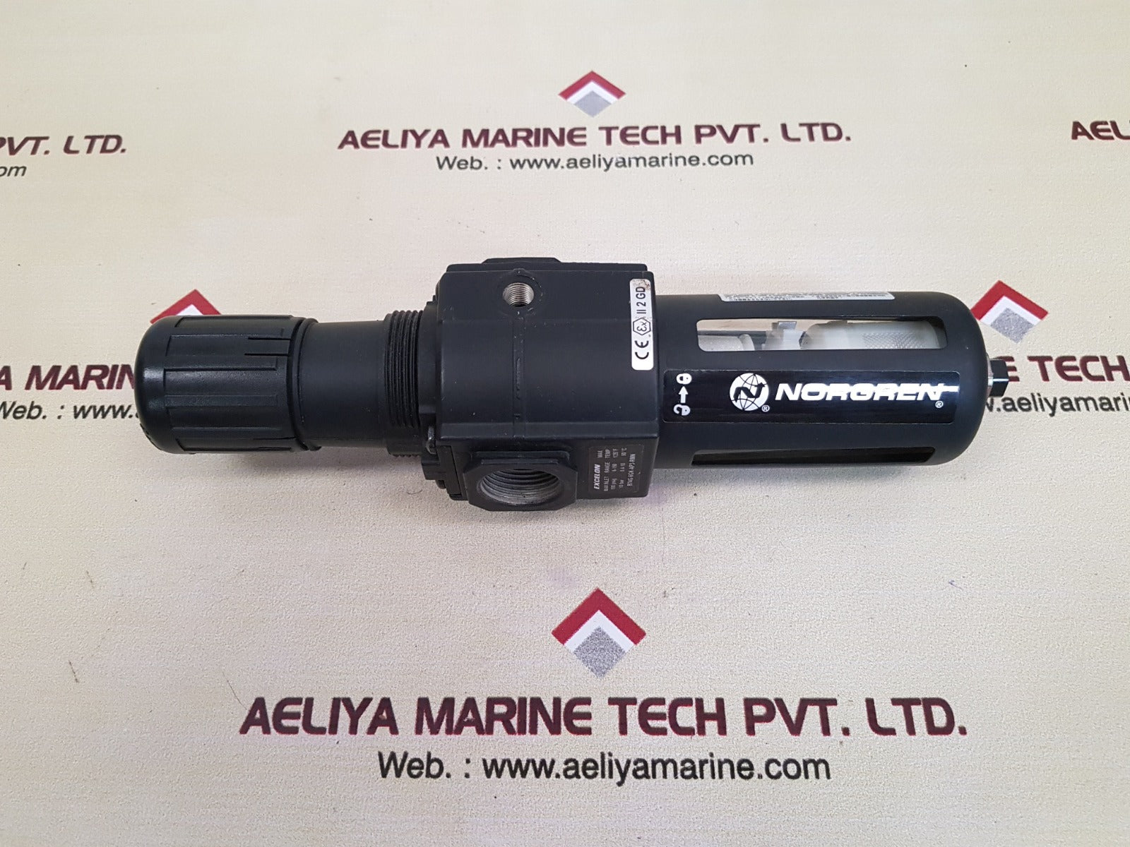 Norgren b74g-6gk-ap3-rmn filter regulator