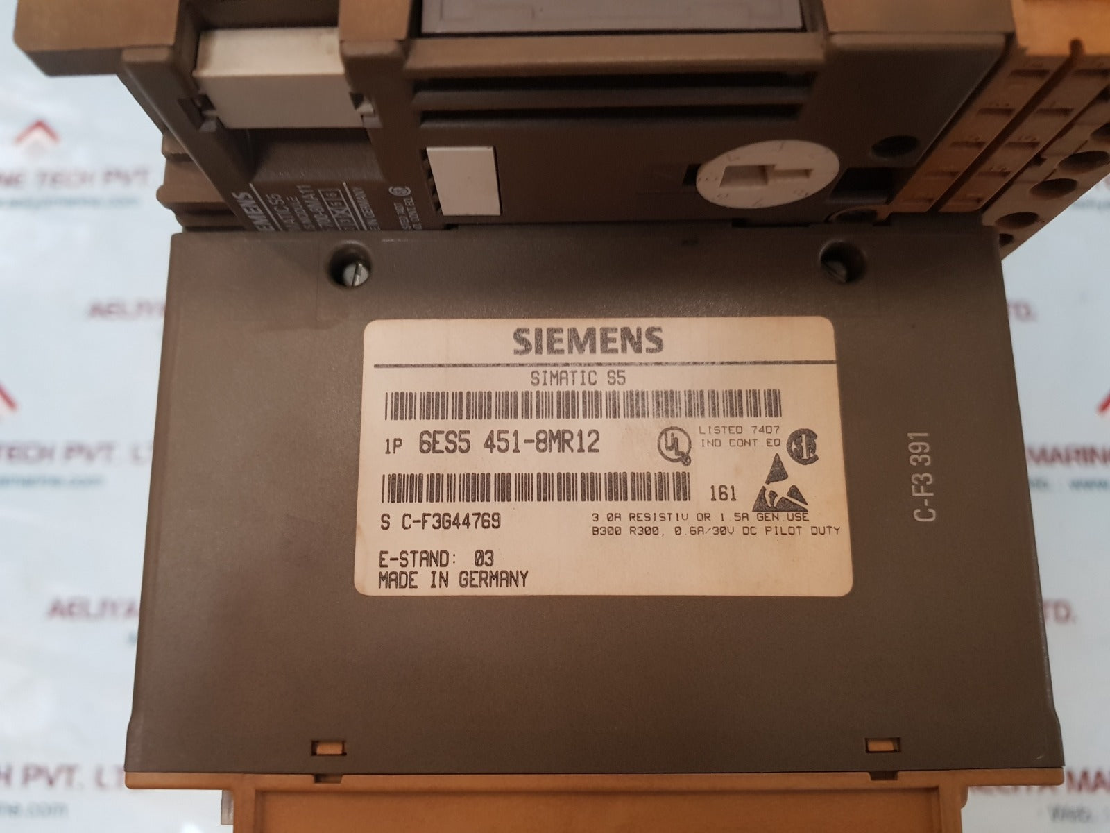 Siemens simatic s5-95u,6es5 482-8ma13,6es5 482-8ma12 module rack 