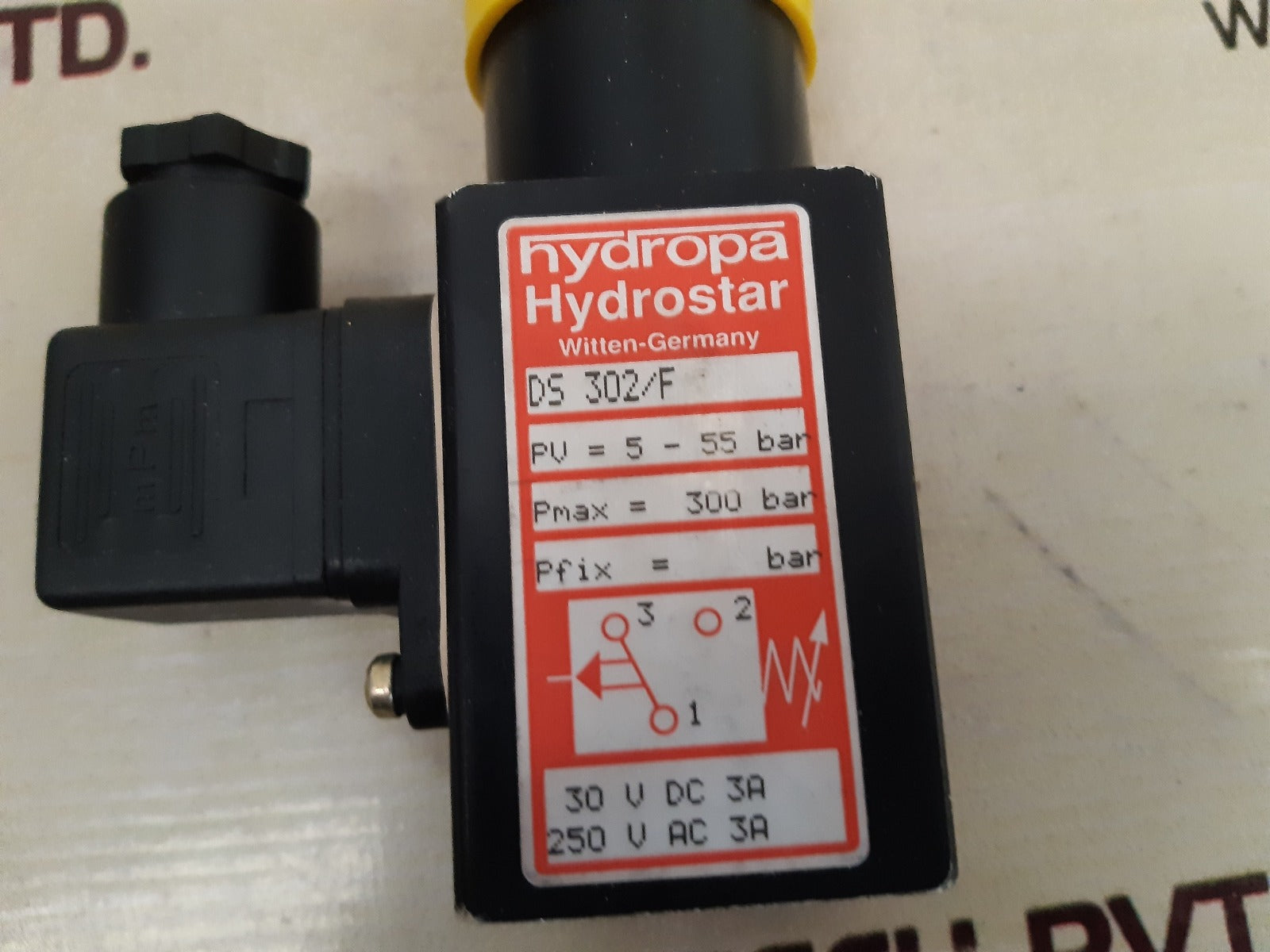 Hydropa ds 302/f hydrostar pressure switch 5-55 bar