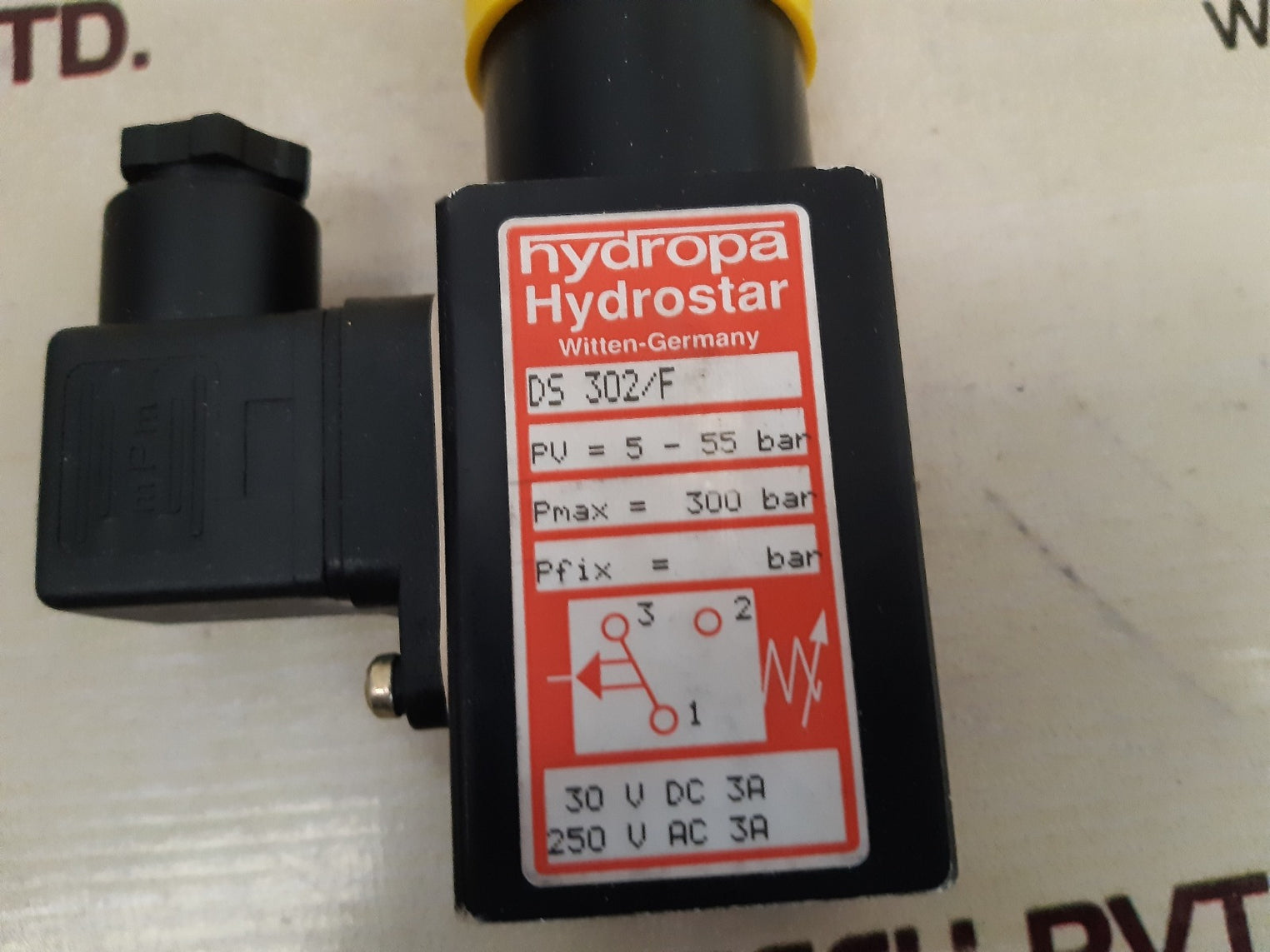 Hydropa ds 302/f hydrostar pressure switch 5-55 bar